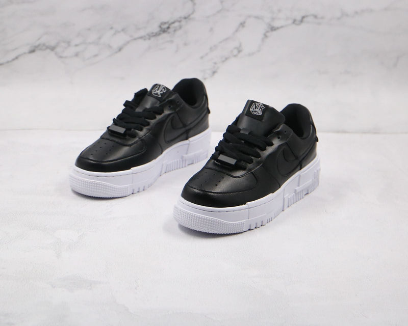 Nike Air Force 1 Pixel Black White - Encomenda