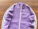 Conjunto Palm Angels Logo Tracksuit Lilas - Encomenda