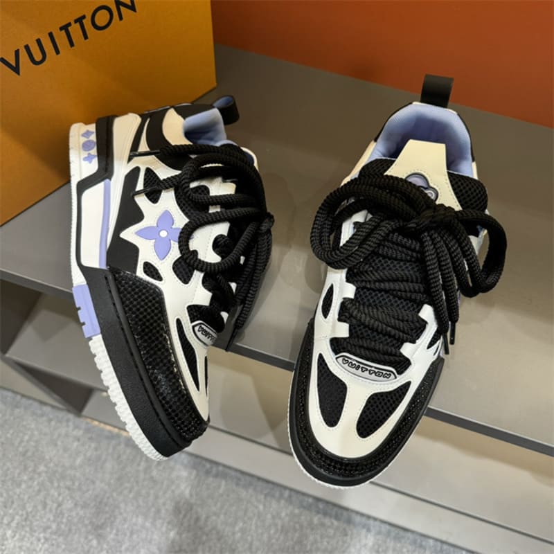 Louis Vuitton LV Skate Black White Light Blue - Encomenda