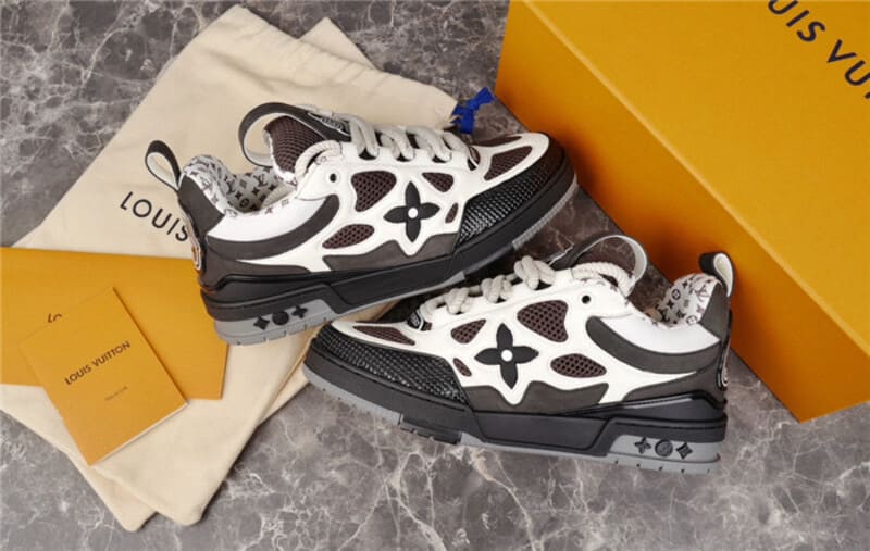 Louis Vuitton LV Skate Sneaker Grey White - Encomenda