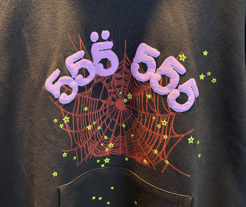 Moletom Sp5der Angel Number Brown - Encomenda