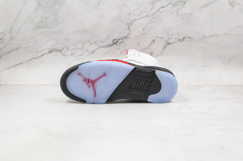 Jordan 5 Retro Fire Red Silver Tongue - Encomenda