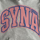 Conjunto Syna World College Logo Cinza/Rosa - Encomenda