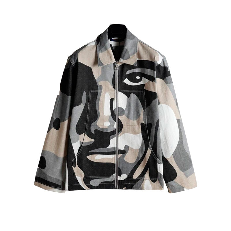 Jaqueta Louis Vuitton Patchwork Portrait Denim - Encomenda