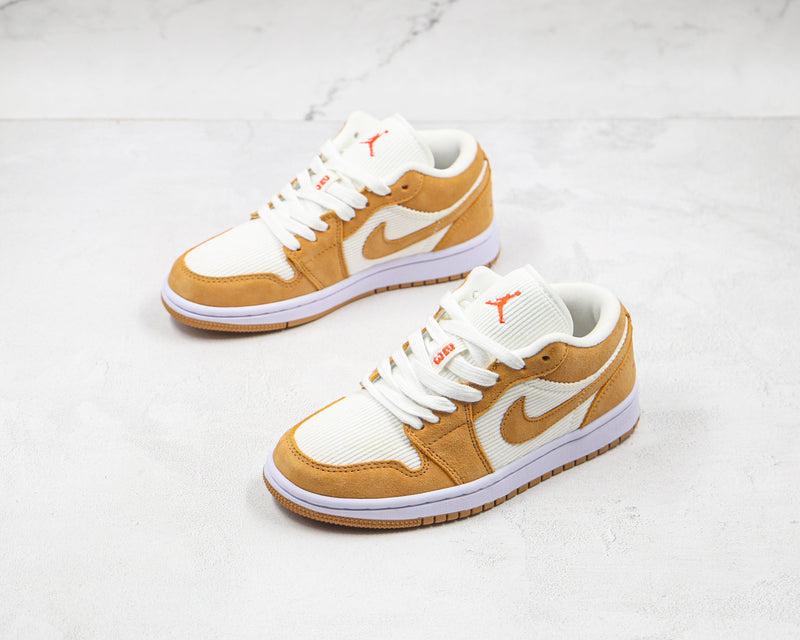 Jordan 1 Low SE Twine Orange Quartz Corduroy - Encomenda