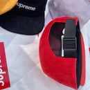 Boné Supreme Suede Camp Red - Encomenda