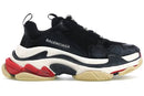 Balenciaga Triple S Black White Red - Encomenda
