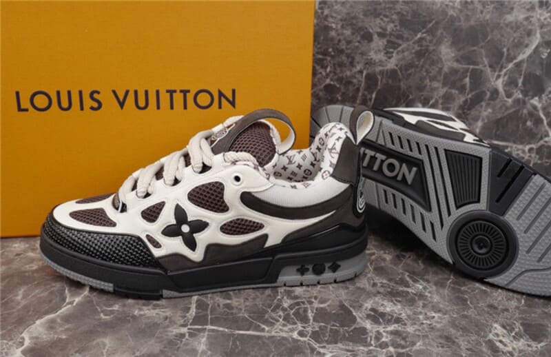 Louis Vuitton LV Skate Sneaker Grey White - Encomenda