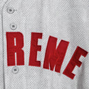 Camiseta Supreme Ultrasuede Mesh Baseball Cinza - ENCOMENDA