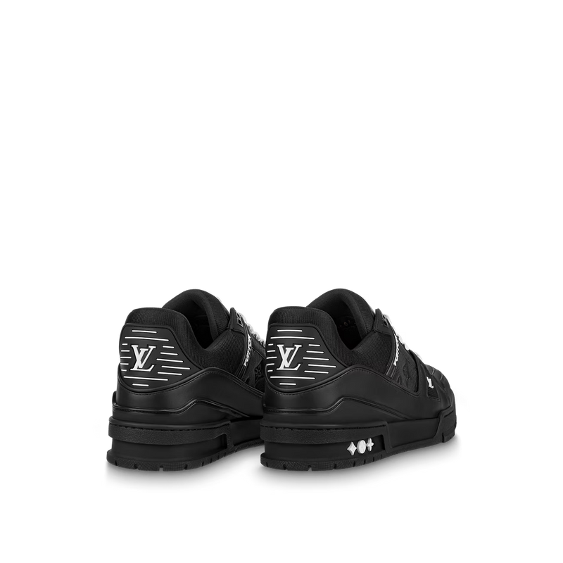 Louis Vuitton Trainer Black Embossed Monogram - Encomenda