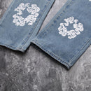 Calça Denim Tears x Levi's Cotton Wreath Jean Ligh Wash - Encomenda