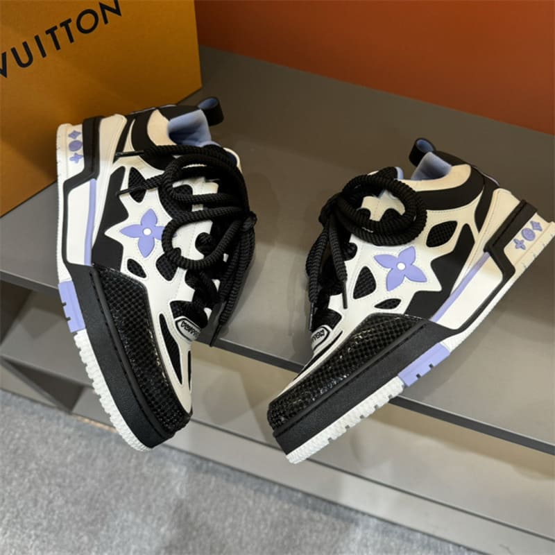 Louis Vuitton LV Skate Black White Light Blue - Encomenda