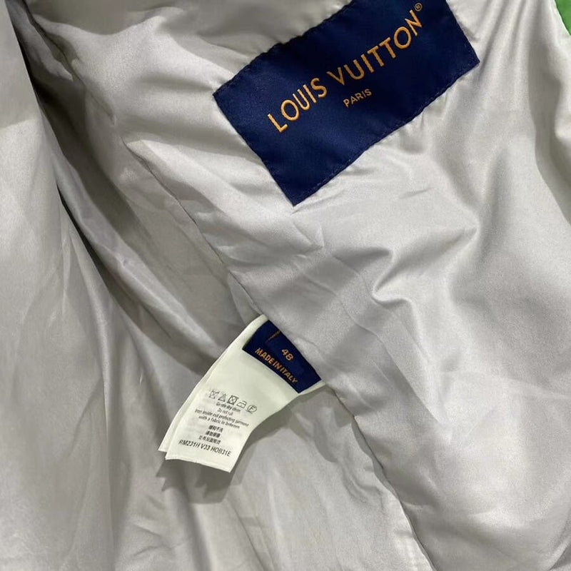 Jaqueta Louis Vuitton Patchworked Portrait Puffer - Encomenda