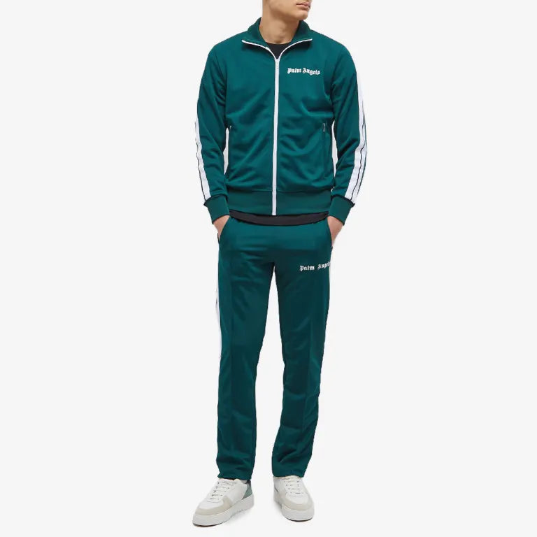 Conjunto Palm Angels Logo Tracksuit Green - Encomenda