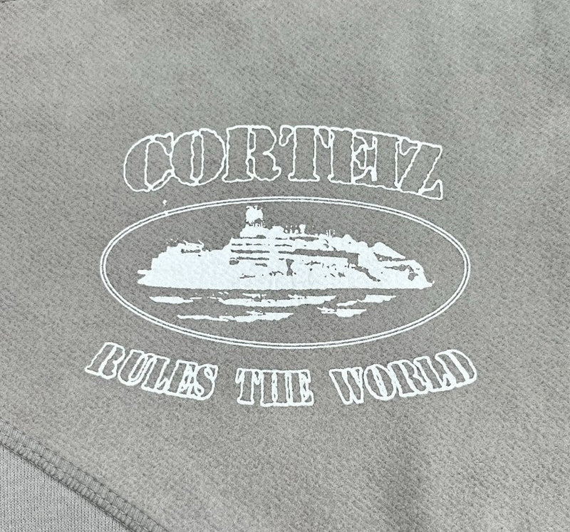 Conjunto Corteiz Superior V2 Grey - Encomenda