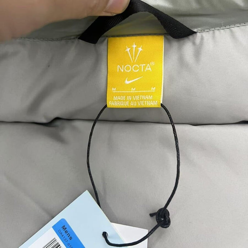 Jaqueta Puffer Nike NOCTA Cinza - Encomenda