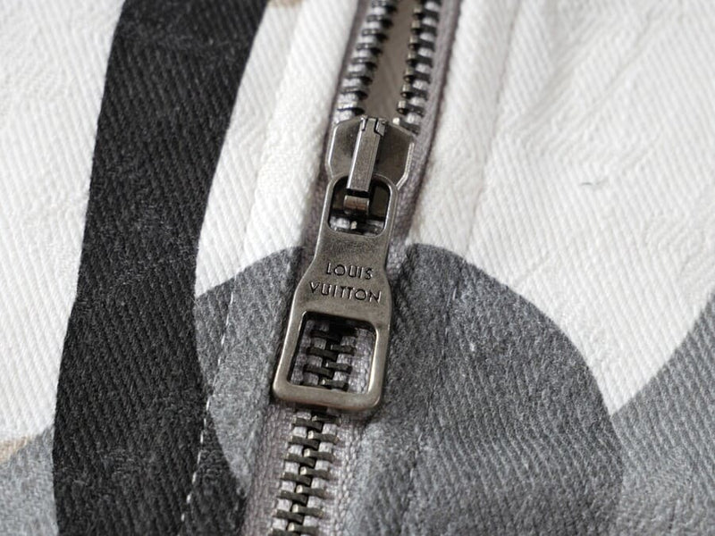 Jaqueta Louis Vuitton Patchwork Portrait Denim - Encomenda