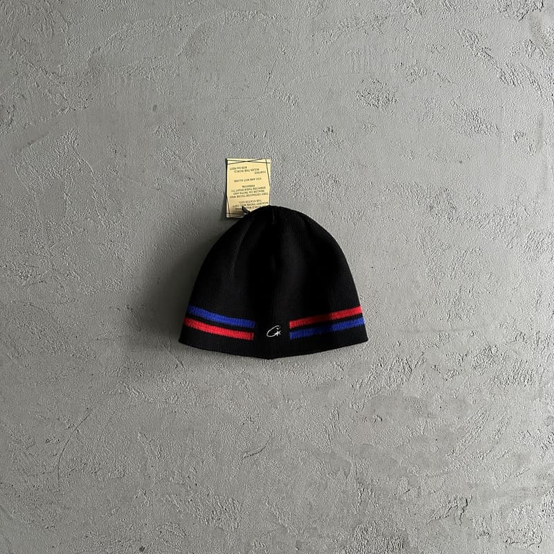 Gorro Corteiz Knit Black/Red/Blue - Encomenda