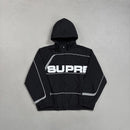 Conjunto Supreme S Paneled Track Preto - Encomenda
