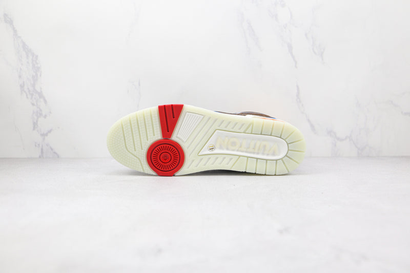 Louis Vuitton Trainer Ebene Multicolor - Encomenda