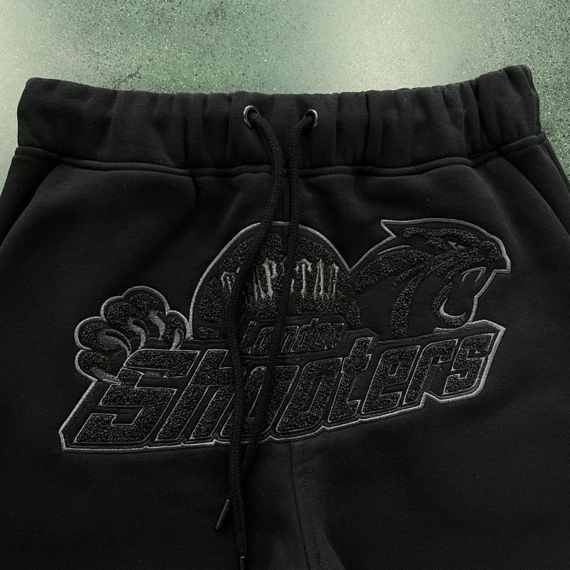 Conjunto Trapstar Shooters Black Monochrome - Encomenda