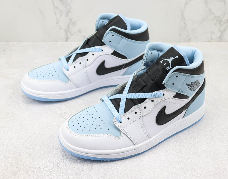 Jordan 1 Mid Ice Blue - Encomenda
