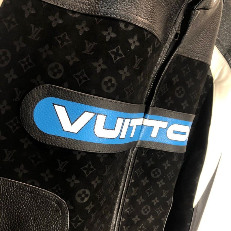 Jaqueta Couro Louis Vuitton Leather Mix Biker - Encomenda