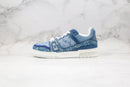 Louis Vuitton Trainer Sneaker Denim Monogram - Encomenda