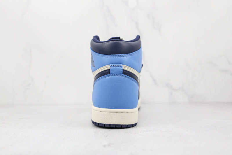 Jordan 1 Retro High Obsidian UNC - Encomenda