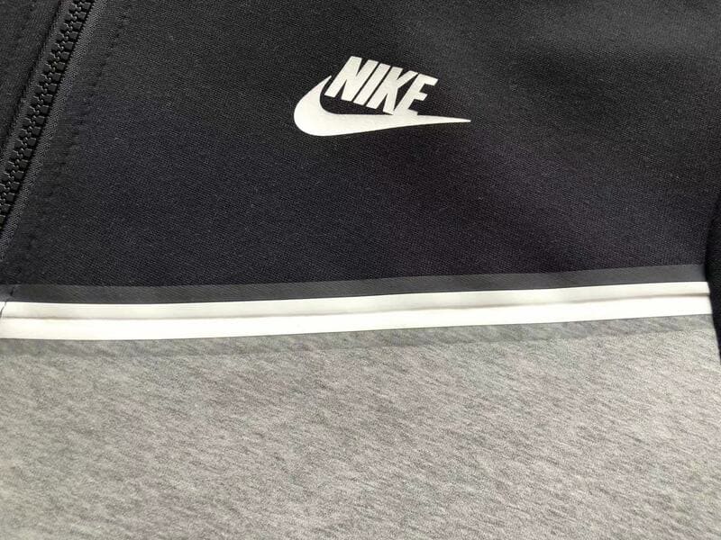 Jaqueta Nike Tech Fleece Preta e Cinza - Encomenda