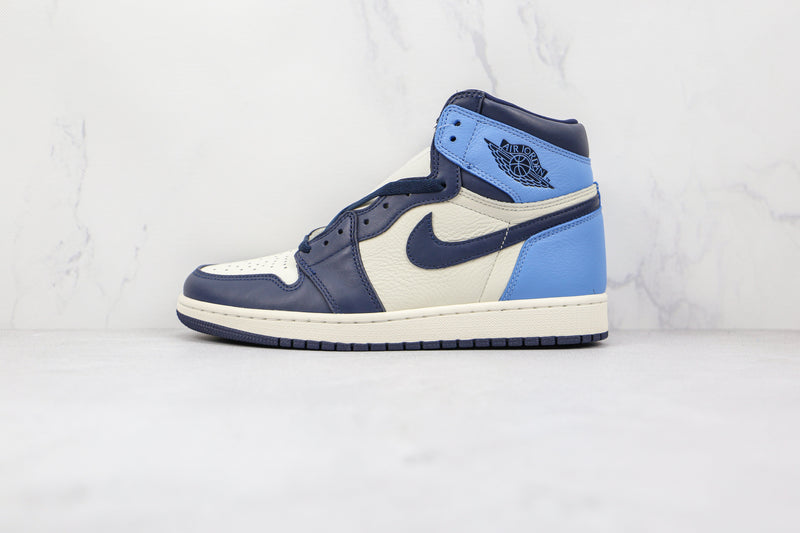 Jordan 1 Retro High Obsidian UNC - Encomenda