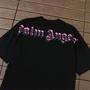 Camiseta Palm Angels Double Logo Oversized - Encomenda