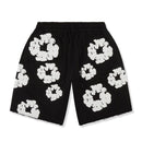 Shorts Denim Tears The Cotton Wreath Black - Encomenda