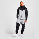 Conjunto Nike Tech Fleece Preto e Cinza - Encomenda