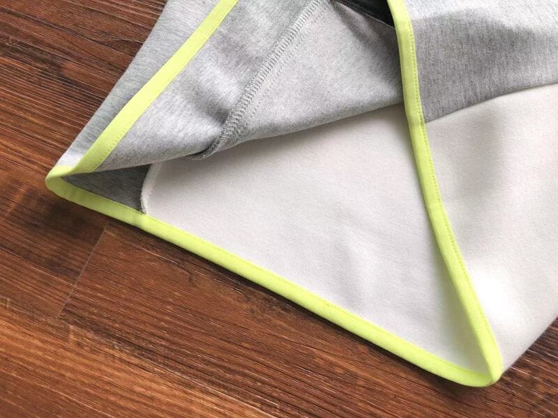 Conjunto Nike Tech Fleece Branca / Cinza / Neon - Encomenda