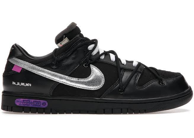 Nike Dunk Low Off White Lot 50:50 - Encomenda