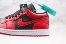 Jordan 1 Low Bred Toe Red - Encomenda