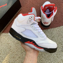 Air Jordan 5 Retro Fire Red Silver Tongue - Encomenda
