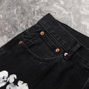 Calça Denim Tears x Levi's Cotton Wreath Jean Black - Encomenda
