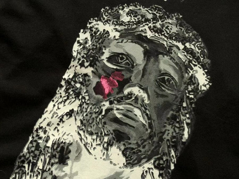 Camiseta Vlone Yams Day Jesus Piece Black - Encomenda