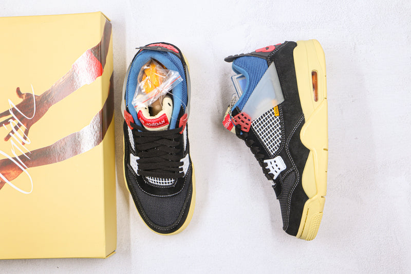 Jordan 4 Retro Union Off Noir - Encomenda