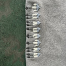 Conjunto Trapstar Chenille Decoded 2.0 Hoodie Grey/Ice Blue - Encomenda