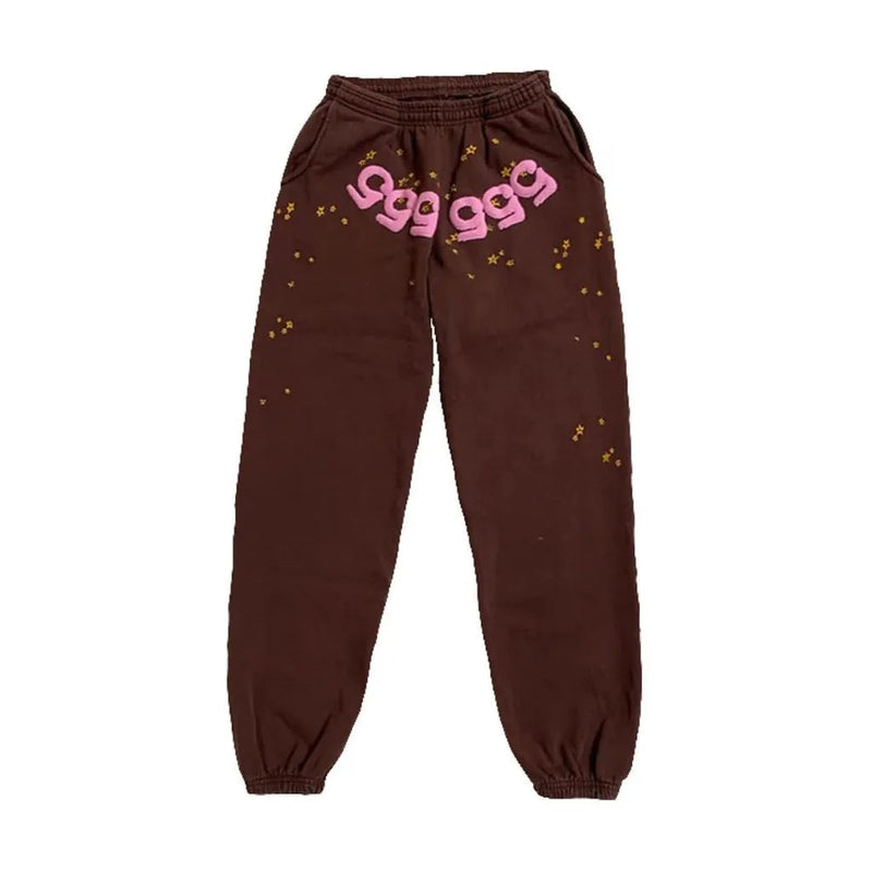 Calça Sp5der Angel Number Brown - Encomenda