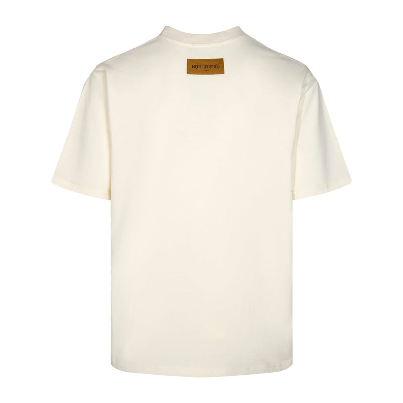 Camiseta Louis Vuitton Cream LV Lovers - Encomenda