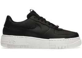 Nike Air Force 1 Pixel Black White - Encomenda