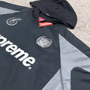 Conjunto Supreme Hooded Soccer Preto - ENCOMENDA