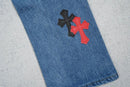 Calça Jeans Chrome Hearts