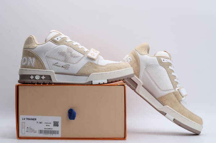 Louis Vuitton Trainer Beige White - Encomenda