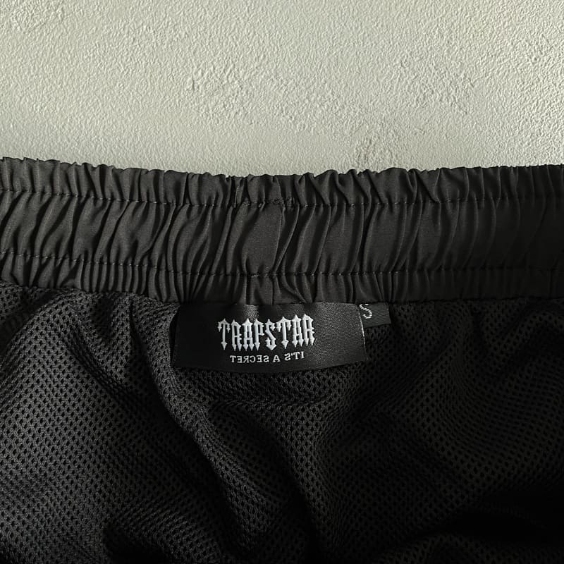 Shorts Trapstar Script Swimming Black/Nigara Mist - Encomenda
