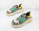 Gucci X Balenciaga The Hacker Project Triple S Beige Green Yellow - Encomenda